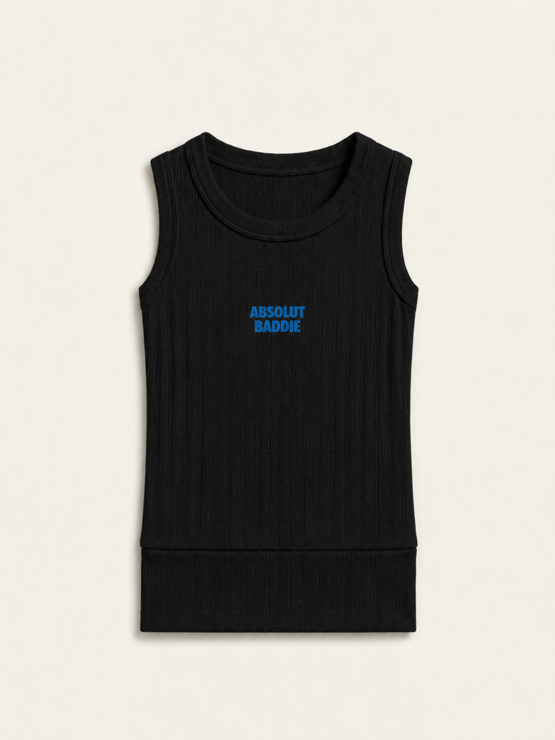 Absolut Baddie Sleeveless top in Black