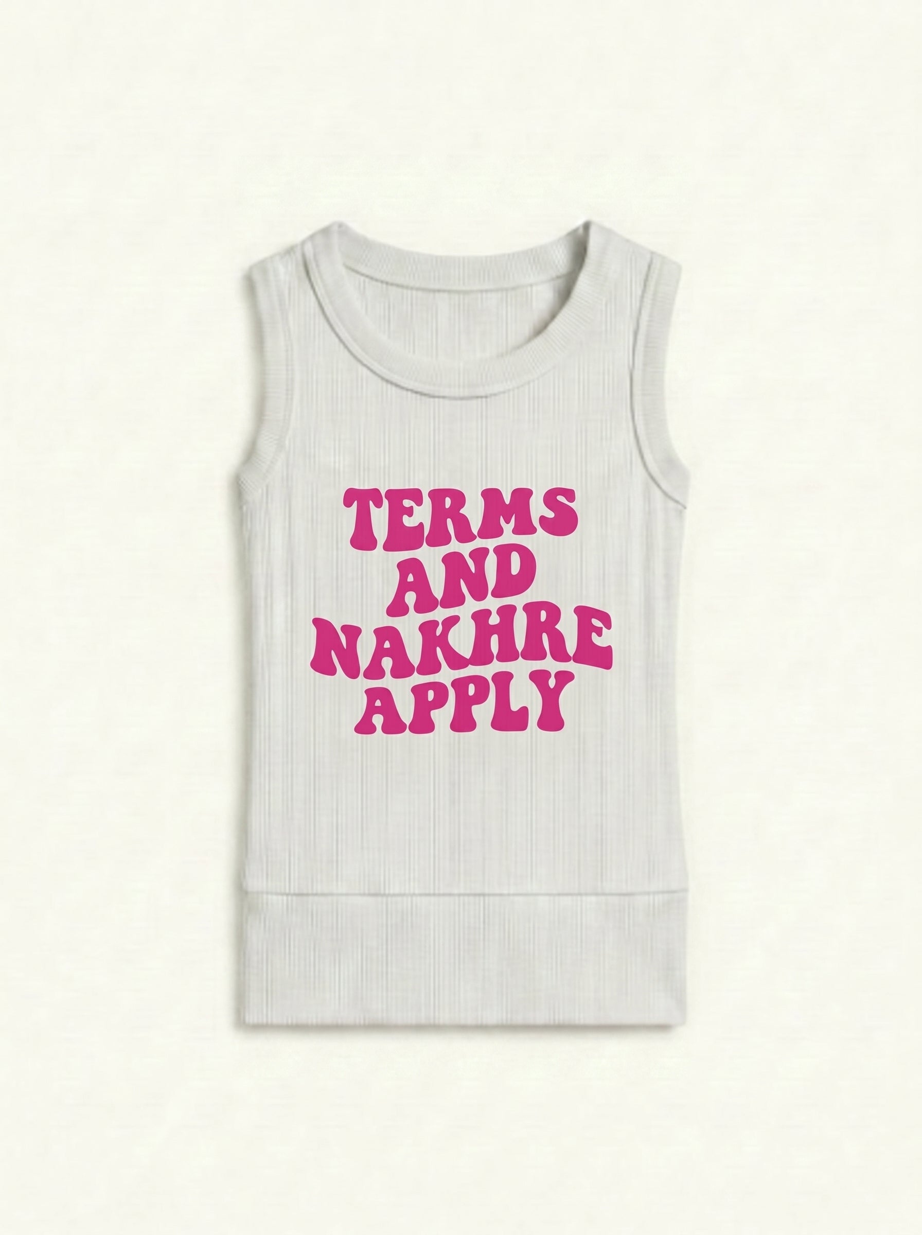 Terms and Nakhre Apply Sleeveless top in White